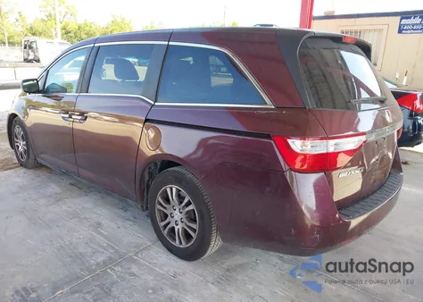 2012 Honda Odyssey Ex-L from USA, damaged, VIN 5FNRL5H6XCB136789